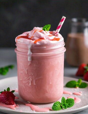 Strawberry Maple Protein Shake