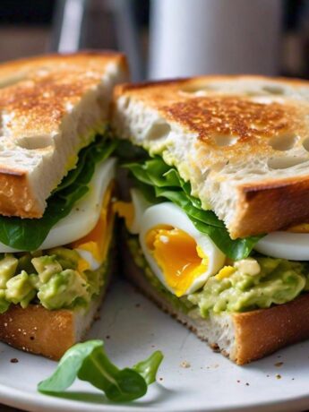 Avocado and Egg Breakfast