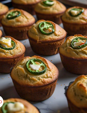 Gluten-Free Jalapeño Cornbread Muffins