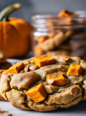 Pumpkin Peanut Butter Breakfast Cookies