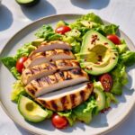 Grilled Chicken and Avocado Salad